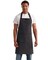 Artisan Collection by Reprime® Annex Oxford Bib Apron Durable Cotton Yarn Dyed Fabric Adjustable Neck Strap